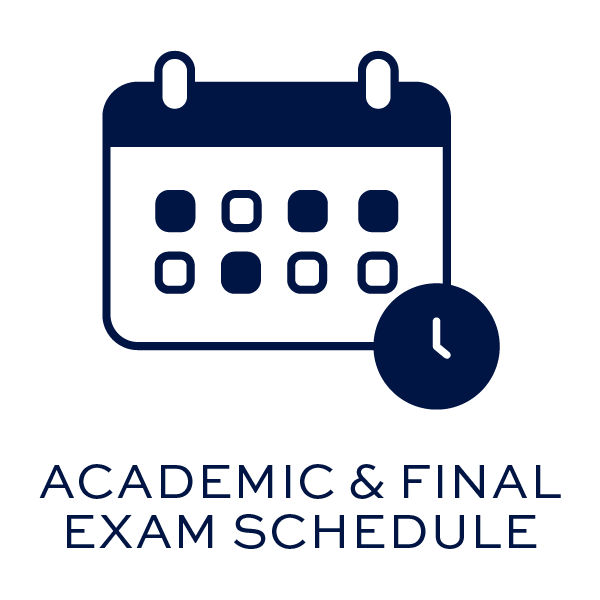 Academic and Final Exam Schedule